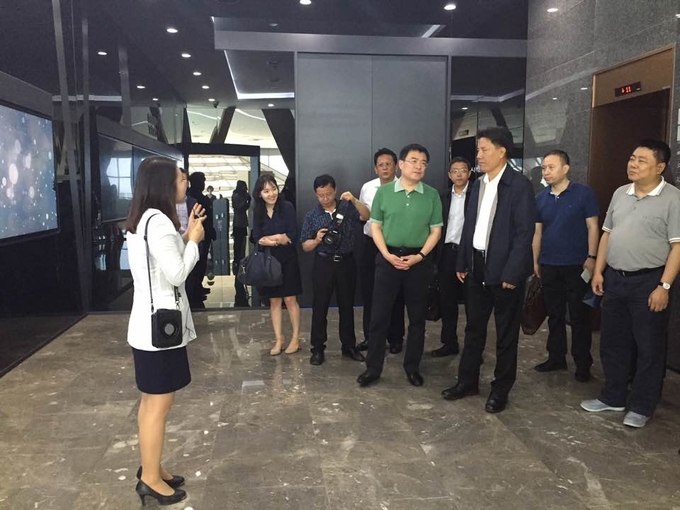 제1회 한중지사성장회의 시짱자치구방문단시찰 사진