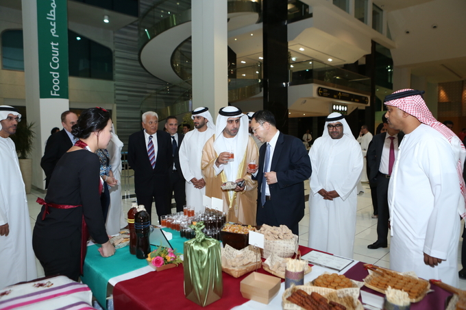 2014 UAE 한국의료관광대전 한식시식