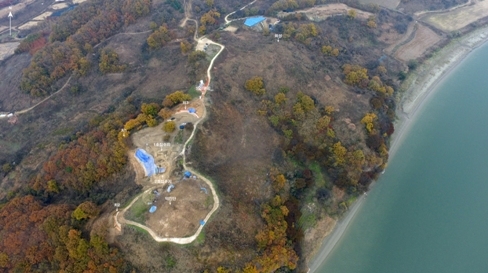 덕진산성 전경(내성+외성)