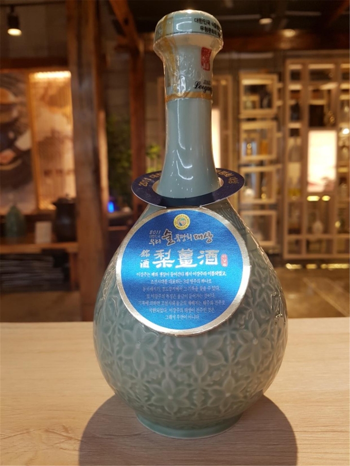 이강주눈꽃주병