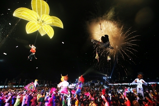 안동탈춤축제(2016 )개막식 사진