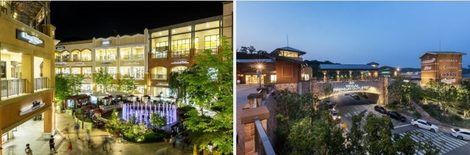 (좌)파주 프리미엄 아울렛 (우)여주 프리미엄 아울렛