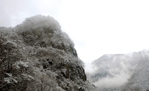 청량산설경