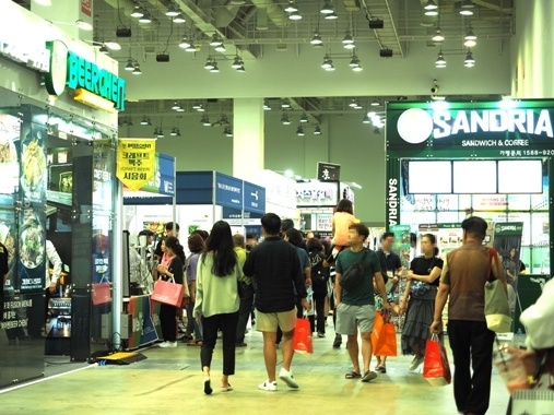 지난 2018년도 하반기 부산창업박람회 모습