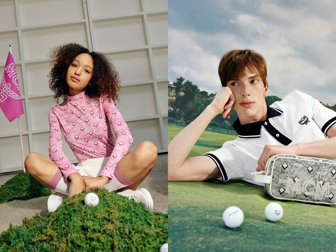 ▲ MCM ‘골프 인 더 시티(Golf In The City)’ 컬렉션 (사진 제공=MCM)